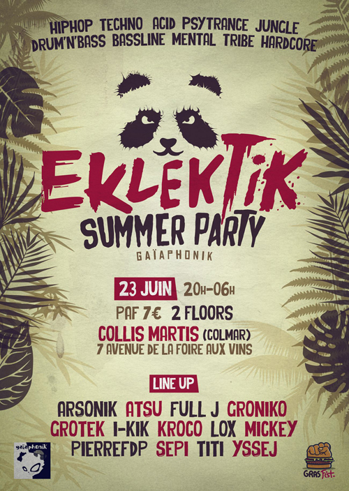 Eklektik Summer Party (Gaiaphonik)